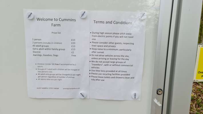 Cummins Farm Campsite