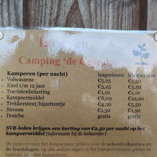 Een foto toegevoegd aan een locatie