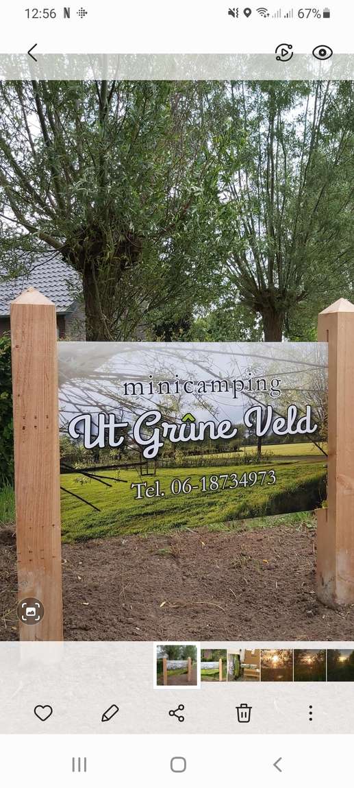 Minicamping Ut Grûne Veld 