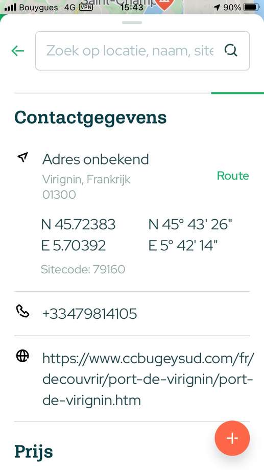 Einem Ort wurde ein Foto hinzugefügt