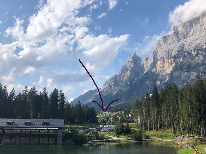 Parcheggio al Lago