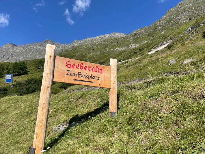 Parking zur Seeberalm