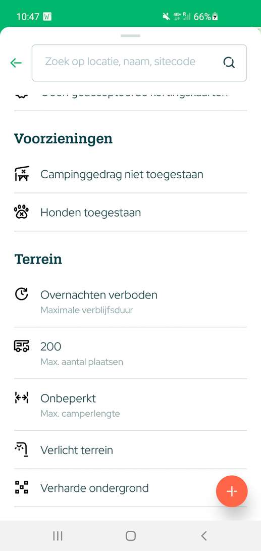 Een foto toegevoegd aan een locatie