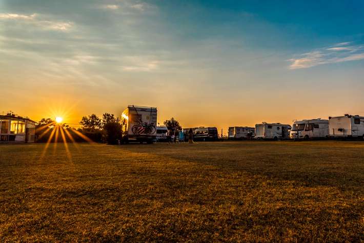Parking Sosta Camper la Baia