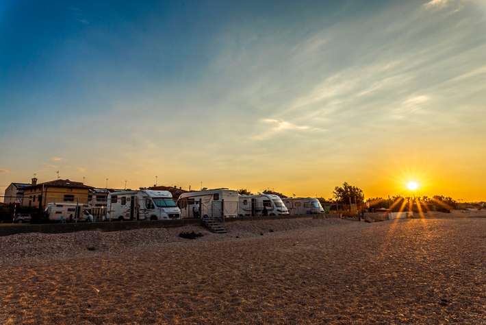 Parking Sosta Camper la Baia