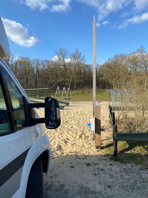 Een foto toegevoegd aan een locatie