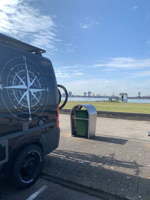 Een foto toegevoegd aan een locatie