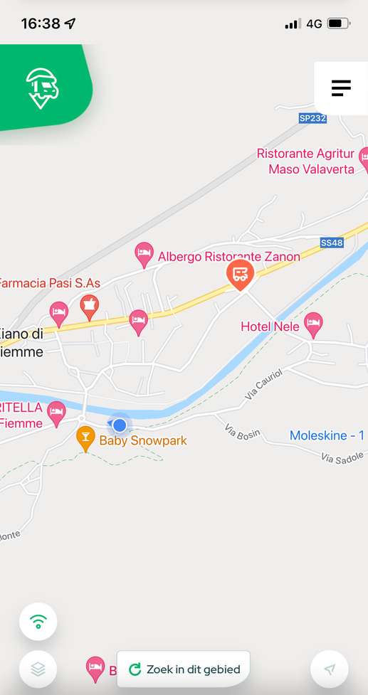 Een foto toegevoegd aan een locatie