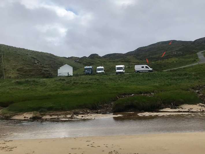 Parking Traigh Mhor Beach