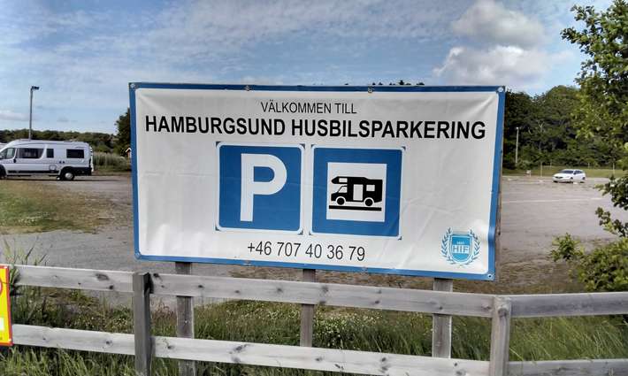Hamburgsunds husbilsparkering
