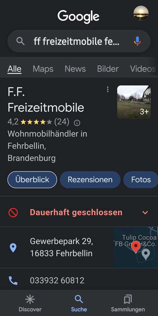Einem Ort wurde ein Foto hinzugefügt