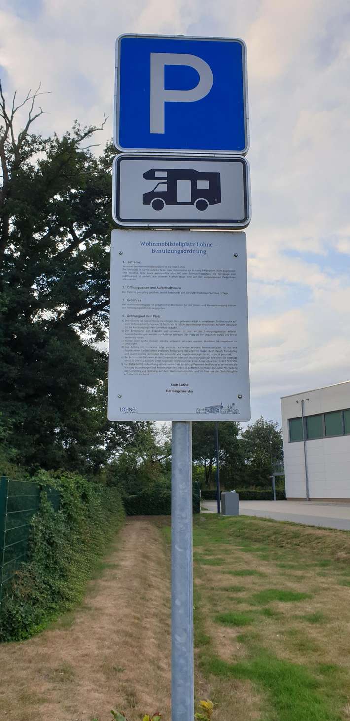 Wohnmobilstellplatz Lohne