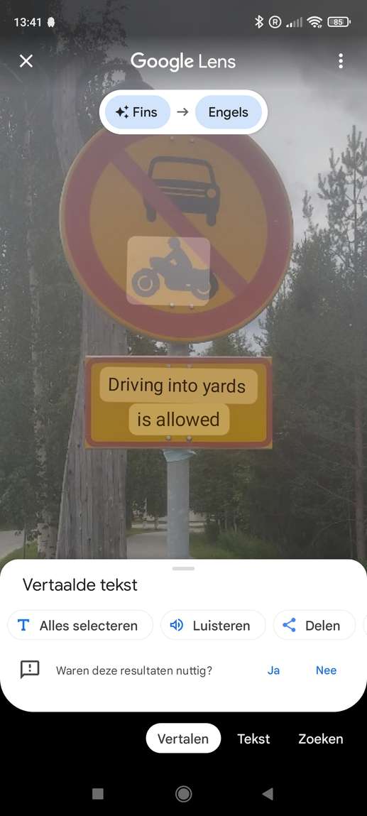 Een foto toegevoegd aan een locatie