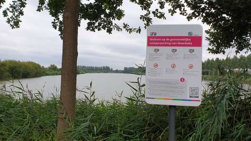 Een foto toegevoegd aan een locatie