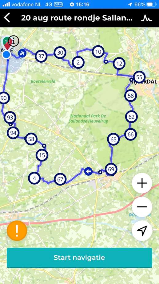 Een foto toegevoegd aan een locatie