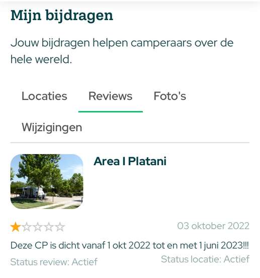 Einem Ort wurde ein Foto hinzugefügt