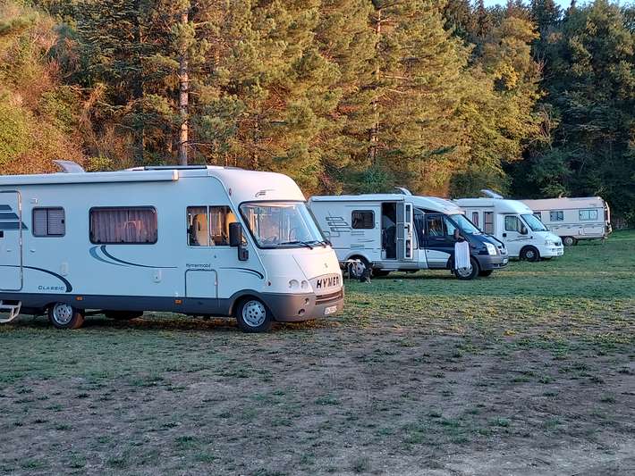 Aire d'accueil camping car de Mirmande