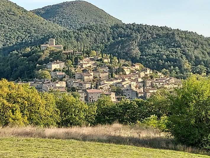 Aire d'accueil camping car de Mirmande