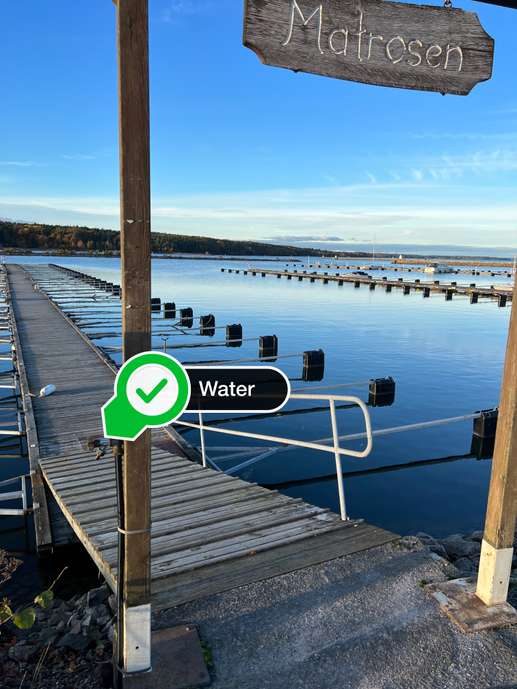 Een foto toegevoegd aan een locatie