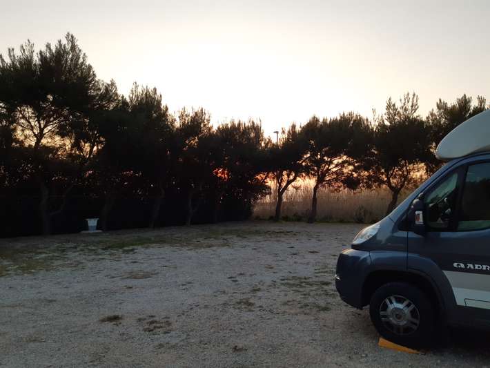 Area sosta camper Baia d'argento 