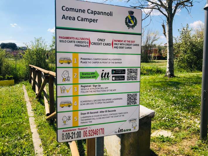 Area camper Capannoli