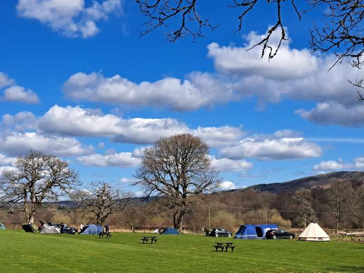 Elan Oaks Camping and Caravan Site.