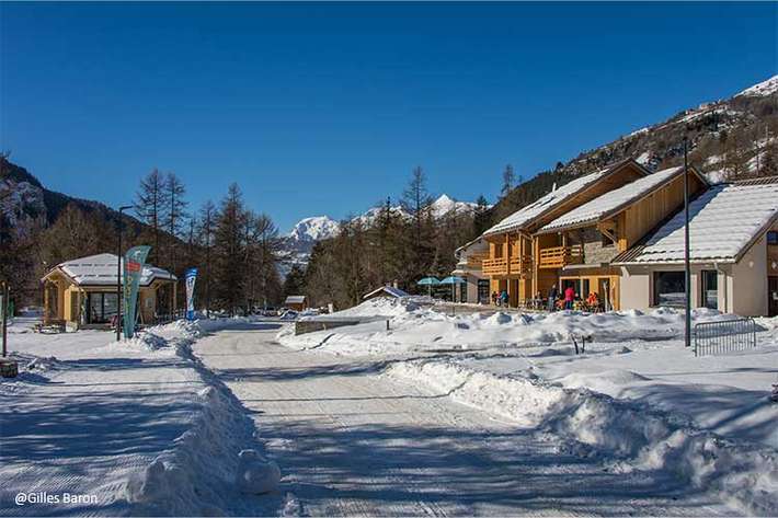Orcières Aire pour camping-cars réseau AireServices