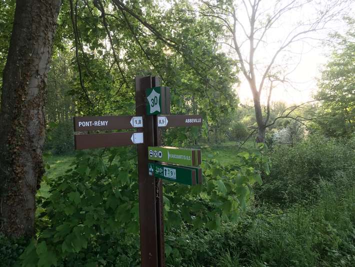 Aires de camping-car d'Eaucourt-sur-Somme