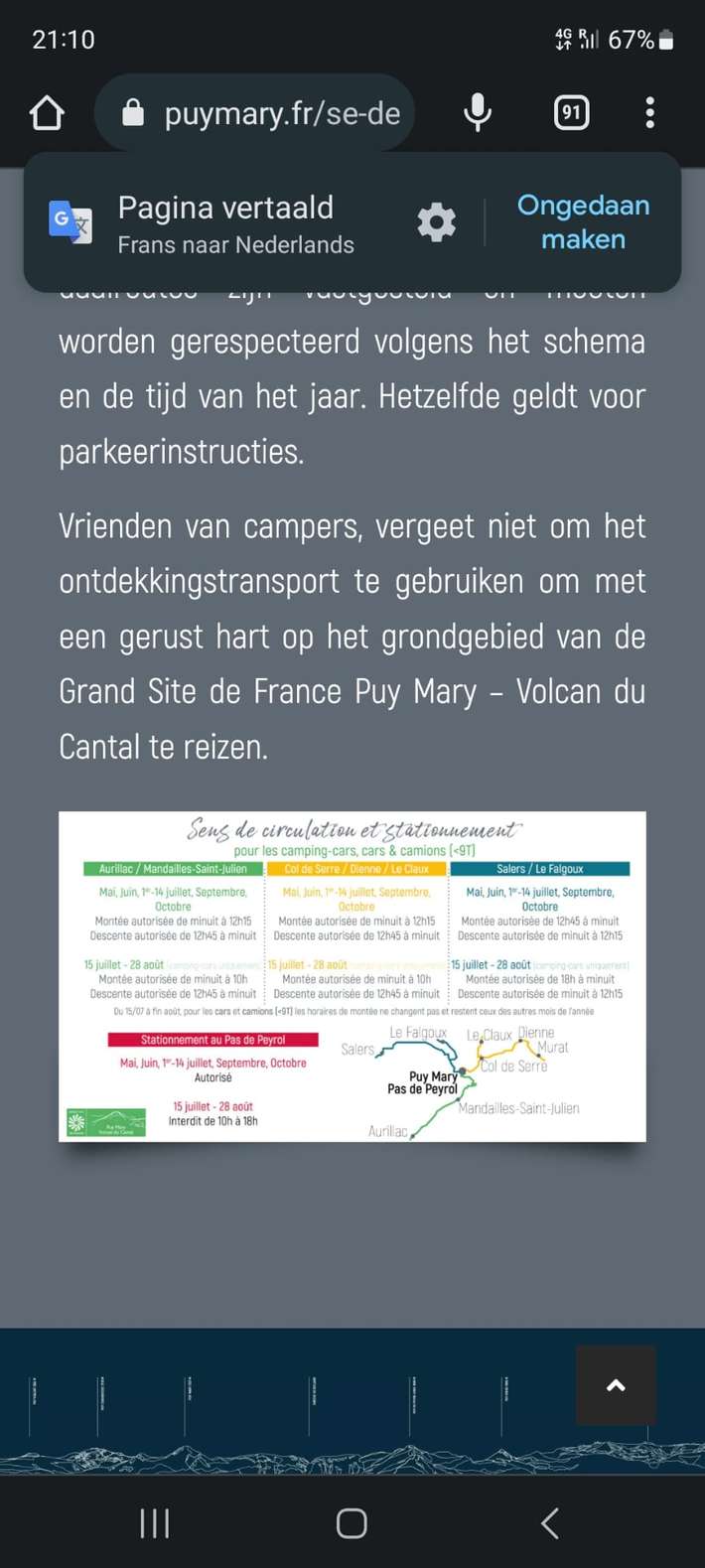 camping communal Le Falgoux