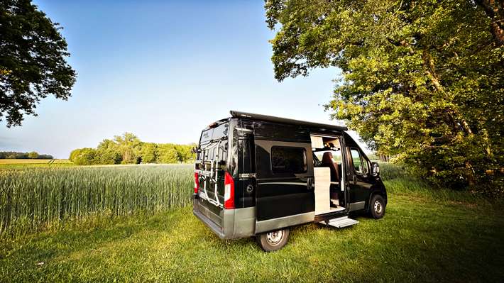 Wohnmobilstellplatz beim Pietzmoor Schneverdingen