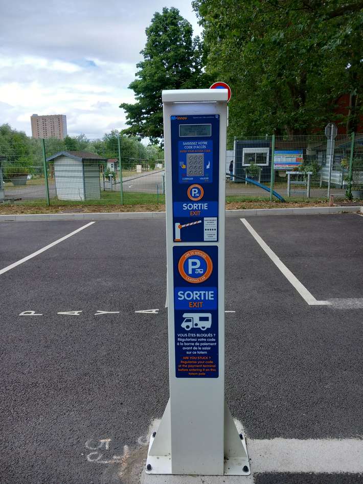 Stationnement de Camping-cars Metz-Plage