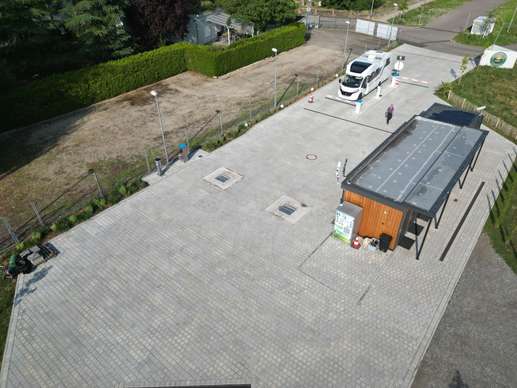 Een foto toegevoegd aan een locatie