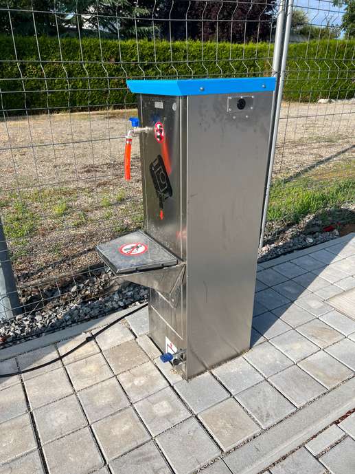 Een foto toegevoegd aan een locatie
