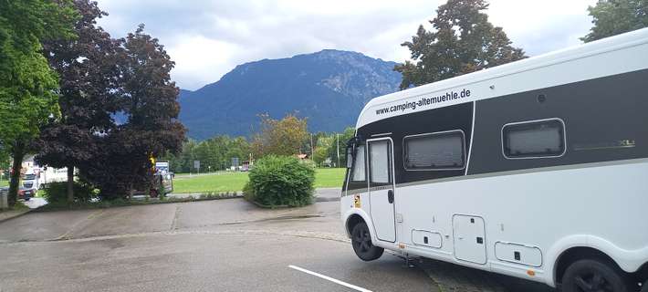 Wohnmobil-Kurzzeitstellplatz Ruhpolding