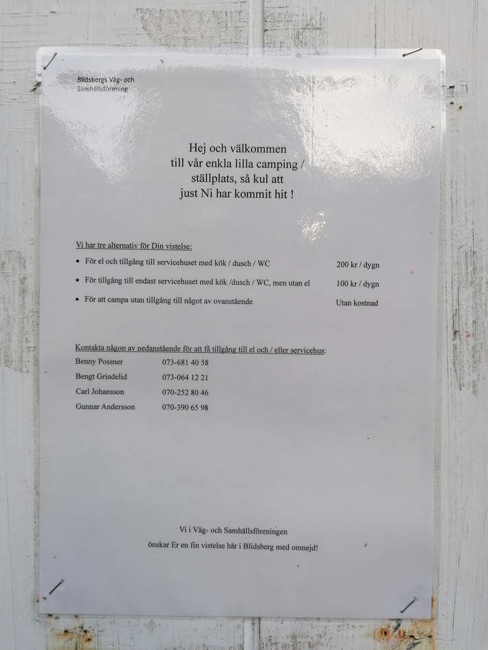 Blidsbergs Ställplats