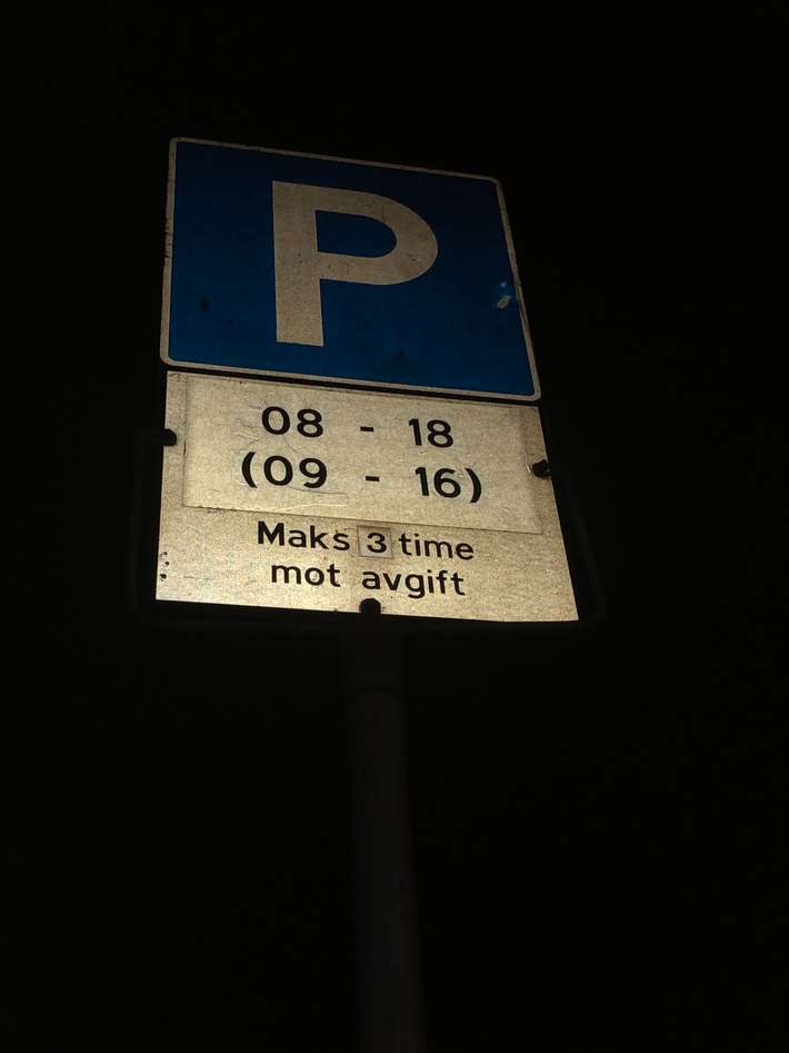 Parking bij Kristiansand