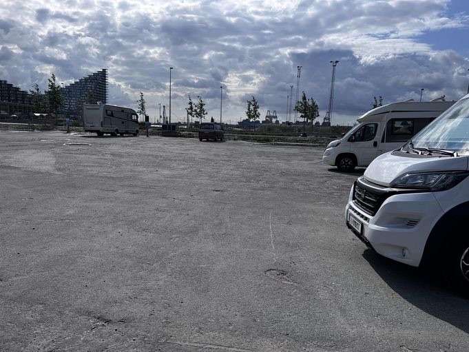 Parkeerplaats Sverigesgade