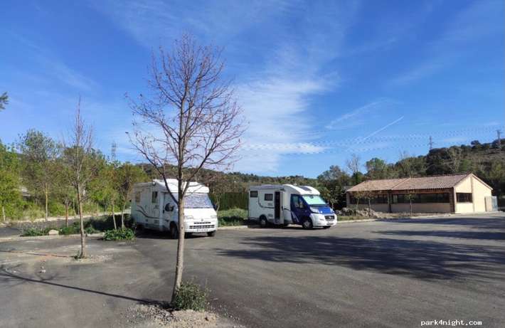 Motorhome area Estada