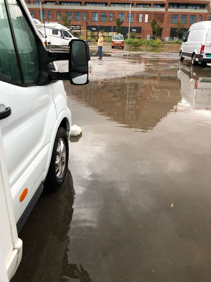 Parkeerplaats Sverigesgade