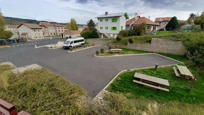 Aire de camping-car de Dunières