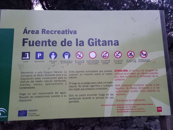 Parking Zone Recreativa Fuente de la Gitana