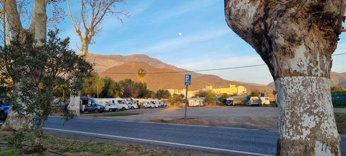 Motor home parking Berja
