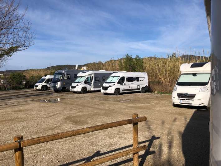 Area d'aparcement autocaravanas Llançà