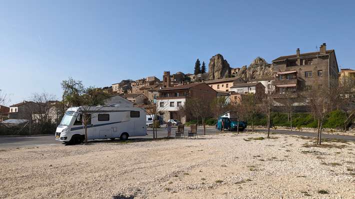 Motorhome area Estada