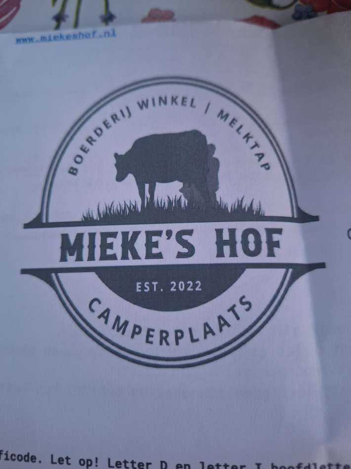 Camperplaats Mieke's Hof  