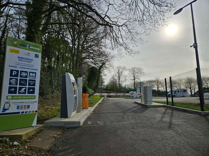 Aire de camping-car de Cassel (Aire Service)