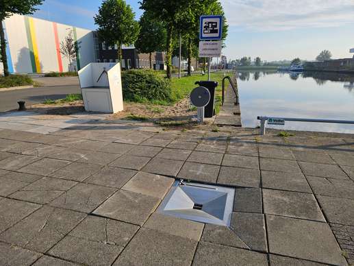 Een foto toegevoegd aan een locatie
