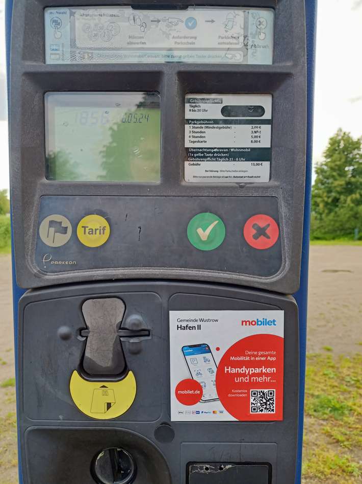 Wohnmobil-Übernachtungsplatz Wustrow