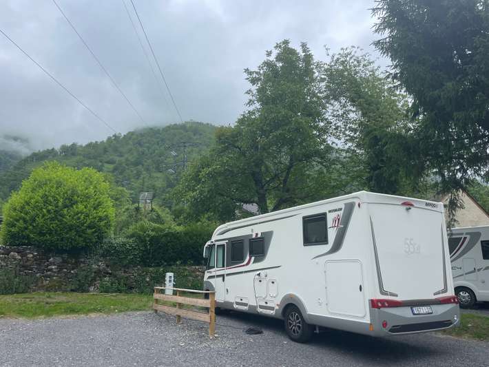 Camping-Car Park de Laruns, Le Bourg