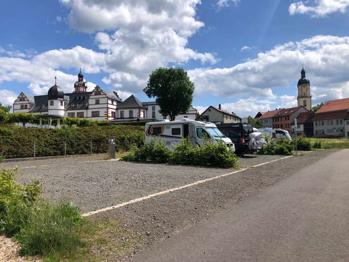 Wohnmobilstellplatz am Schloss Ehrenstein